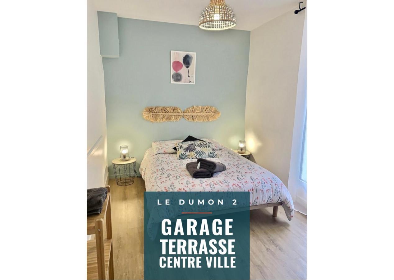 Ferienwohnung Le Dumon 2 - T2 Avec Garage - Terrasse - Wifi - Gare A 200M Agen Exterior foto